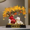 Gato de la Suerte Calabaza Árbol de la Fortuna Decoración de Entrada Nuevo Estilo Chino Decoración del Hogar Regalo de Inauguración de Casa Nuevo Hogar