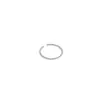Anillo Minimalista de Plata de Ley S925 con Micro Circonita Estilo Coreano Ins Nicho para Mujer Anillo Versátil