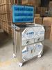 Carrito de Tratamiento de Acero Inoxidable, Carrito de Herramientas Hospitalario Multifuncional, Carrito Empujado a Mano, Carrito Ensamblado, Carrito de Belleza Médica con Ruedas
