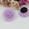 Acessórios de flor de sapato atacado DIY coreano feito à mão placa de fio flor acessórios de cabelo para crianças anel de cabelo segurando materiais decorativos de flores