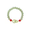 Pulsera Entrelazada de Moda para Mujer, Diseño de Nicho con un Toque de Lujo, Pulsera de Hebilla de Paz, Regalo de Cumpleaños para Amigas