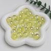 Dingyi 10-12 Perlas Estrella Ópalo Luna Fría Resina Galvanizada Agujero Pasante Perlas Sueltas Sin Rayaduras Accesorios para Cadena de Teléfono Móvil DIY