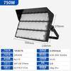Luces LED especiales transfronterizas para campos de fútbol, iluminación de canchas de baloncesto al aire libre, luces de estadio de poste alto de alta potencia de 1500 W