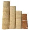 Cortina de junco de 30 metros, divisória estilo Zen retrô, protetor solar, persiana de bambu, persiana rolô, persiana de palha, tapete de junco, decoração de parede e teto, rolo grande.