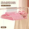Percha para Ropa para Uso en Dormitorio, Antideslizante, que no Deja Marca, para Estudiantes, Uso en Casa, Armario de Balcón, Percha Anti-Marca en el Hombro, Tendedero