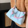 Bolsa de Balde Portátil Super Quente da Moda Nova Bolsa Feminina Estilosa Transfronteiriça Bolsa de Mão Dopamina Ins Bolsa de Ombro Único Transversal