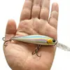 Novo Modelo de Isca Minnow 10g 10cm Minnow Flutuante para Robalo e Traíra Isca Dura Minnow