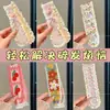 Pegatina Mágica de Velcro para el Cabello de Adulto para la Parte Posterior de la Cabeza, Pegatina para Flequillo de la Frente, Herramienta para Ordenar el Cabello para Mujeres, Accesorio Especial para el Cabello con Adhesivo