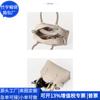 Bolso de Hombro de Cuero Rpet de Moda Bolso Boston Inferior Japonés y Coreano Bolso Cuadrado Pequeño de Cuero Rpet Fábrica de Personalización
