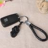 Venta al por mayor de llaveros de obsidiana con colgante de coche para hombre y mujer, colgante creativo para bolso, pequeño regalo