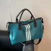 Bolsa de Viaje Corto Europea y Americana para Mujer, de Mano, Moderna, Informal, para Viajes de Negocios, Ligera, Impermeable, para Viajes Diarios, Turismo, Fitness