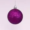 Bola de Natal Bola Solta Única Bola Brilhante Fosca Bola de Pó Bola de Plástico Galvanizada Pendente de Árvore de Natal Decorações de Natal