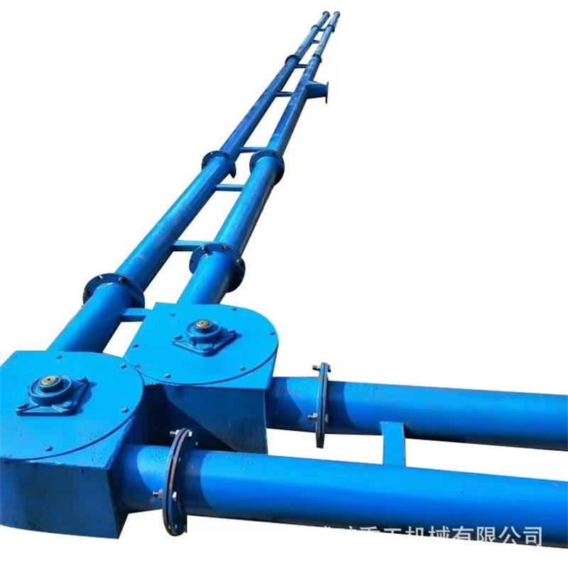 现货供应管链输送机矿用粉末输送设备尼龙盘片管链 操作简单 提