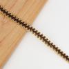 Suministro directo de fábrica en stock encaje de borde de flor de ciempiés lateral de arenque de 1.4 cm borde dorado y plateado accesorios de ropa
