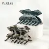 Wjia Pinça de Ácido Acético de Alta Textura Francesa Pinça de Tubarão Sentido de Alto Padrão Grampo de Cabelo Placa Traseira para Cabelo Pinça de Garra para Cabelo Prendedor de Cabelo