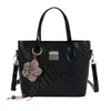 Bolsa de axila tecida de alta qualidade com textura vintage para mulheres, nova bolsa tote fashion versátil da Henggeng, bolsa de ombro casual simples