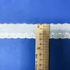 Nuevo Encaje de Bordado de Algodón con Forma de Estrella de Cinco Puntas Soluble en Agua Lolita Ropa para Niños Accesorios de Ribete de Encaje DIY