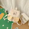 Bolso de Hombro Ligero de Gatito de Dibujos Animados Estilo Coreano para Salidas Diarias, Bolso de Mano Lindo y Dulce, Mochila de Regalo de Alto Valor
