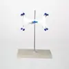 Soporte de Hierro para Laboratorio Químico Soporte de Titulación de Mármol Trípode de Hierro Pinza para Matraz Pinza para Vaso de Precipitado Pinzas para Crisol Trípode