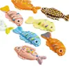 Peixe tropical fofo de cerâmica criatura marinha peixe pequeno colar pulseira de contas DIY feito à mão acessório pingente