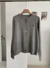 Chamarra suéter KEKEZOON estilo coreano con bordado de cachorro y botón de arcoíris para mujer, cárdigan holgado para otoño e invierno, moderno 8919