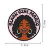 Patch Bordado Dia da Independência Preto Decoração de Roupa Patch Patch Bordado Bebê Preto Computador Insígnia de Menina Pequena