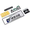 Letreros Metálicos Personalizados para Muebles, Equipaje y Productos para Puertas; Señales de Aluminio Cepillado de Alto Brillo; Identificación de Marca Registrada; Placas de Metal Serigrafiadas