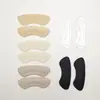 Almohadillas de Talón de Silicona Antidesgaste, Agarre de Talón Antideslizante, Ajuste de Media Talla, Plantillas Invisibles para Zapatos de Tacón Alto, Almohadillas de Talón para Zapatos Deportivos, Almohadillas de Talón para Protección del Pie con Masaje
