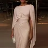 Otoño 2026 Nuevo Elegante Ropa para Mujer Estilo Transfronterizo Europeo y Americano Vestido Largo de Moda Ajustado Color Sólido Vestido Formal