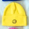 Coreia do Sul importou roupas infantis 19 meninos e meninas rosto sorridente chapéu de malha chapéu de lã infantil chapéu da moda para bebês
