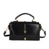 Bolsas de Mão Bolsas Femininas 2025 Estilo Coreano Novo Estilo Nicho Bolsas de Ombro Estilo Ocidental Retrô Bolsas Transversais Pequenas Quadradas