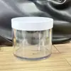 Bote Grueso Transparente de 200ml para Crema de Mascotas con 89 Dientes y Textura Similar al Vidrio, Envase Interior de Doble Capa, Bote de Boca Ancha, Bote Vacío para Mascarilla Capilar al por Mayor