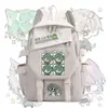 Mochila de mercancía del Dios Maligno Moran, mochila estilo anime 2D del equipo del hospital Wang Qing Han Yu para estudiantes hombres y mujeres, moderna