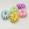 Faixa de Cabelo da Moda Cor Gelatina Cordão de Telefone Elástico de Cabelo Alta Elasticidade e Elástico Durável Rabo de Cavalo Bola Enfeite de Cabeça para Mulheres