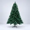 Árbol de Navidad Artificial Verde Encriptado de PVC con Base de Hierro para Decoración de Centro Comercial, Decoraciones Navideñas al por Mayor