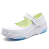 Novos Sapatos de Enfermagem Confortáveis, Planos, Respiráveis, com Solado Macio e Não Cansativos para Mulheres, Antiderrapantes, Versáteis, Casuais e Adequados para Profissionais de Saúde