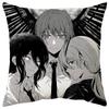 Nova Almofada Estampada de Anime Makima Mulher Má de Chainsaw Man Decoração de Quarto Sala Sofá Almofada Pendurada Atacado