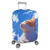 Cubierta elástica engrosada para equipaje de alta venta transfronteriza al por mayor Amazon cubierta protectora con impresión personalizada cubierta para maleta de viaje 1