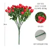 Cientos de Populares Ramilletes de Eucalipto Artificial para Patios Exteriores y Jardines, Arreglos Florales, Decoración Suave, Paisajismo, Plantas Verdes Simuladas, Flores Artificiales