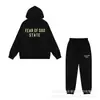 Sudadera con capucha de moda estilo Fog para mujer en Otoño Pantalones deportivos de marca de moda para hombre Traje de sudadera deportiva casual holgado para mujer