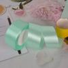 Suministro de fábrica 4cm cinta de poliéster para silla de boda respaldo cinta de satén cinta ramo flor material cinta de embalaje al por mayor