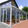 Solario de Cristal Personalizado de Fábrica para Toda la Casa, Invernadero con Toldo de Aleación de Aluminio Impermeable Resistente, Toldo de Cristal para Cultivo de Flores
