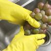 Guantes para Lavar Platos para Mujer Cocina Hogar Spray Terciopelo Látex Engrosado Lavandería Impermeable Antideslizante Goma Invierno Engrosado Antideslizante