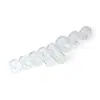 Serie de Botellas Redondas Rectas de Vidrio Transparente con Fondo Grueso 30G-100G Botella para Crema de Fondo Grueso 30Ml-120Ml Botella para Esencia