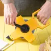 Herramientas Duraderas Cinta Métrica de Acero de Alta Precisión Cinta de Acero Larga Cinta Métrica Grande Cinta Métrica Industrial Impermeable