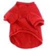 Roupas de Pet para Outono e Inverno, Forradas com Fleece e Espessadas, Moletom de Cor Sólida para Cães Pequenos, Médios e Grandes, Elástico e Confortável Atacado