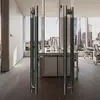 Manija de Puerta de Madera Maciza y Piedra Natural Estilo Diseñador Blanco Pescado Mármol Blanco Manija de Puerta de Cristal Par Personalización de Fábrica