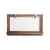 Fábrica de Origen Almacenamiento de Llaves Estante de Almacenamiento de Madera Montado en la Pared Hogar Dormitorio Sala de Estar Estante de Exhibición de Almacenamiento Estante de Almacenamiento
