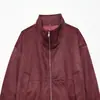 Atacado transfronteiriço 2026 Moda casual europeia e americana jaqueta aviador com textura de camurça para mulheres F31343