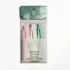 BoLonZi Kit de Cuchillo Plegable para Cejas para Mujer Rascador de Cejas de Seguridad Maquinilla de Cejas Antiarañazos Hoja Reemplazable